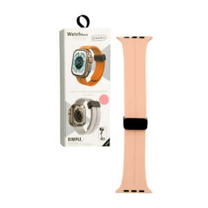 Correa extensible intercambiable con broche magnetico de silicón para reloj smartwatch 42/44/45/49mm, variedad de colores / watch band / dm26