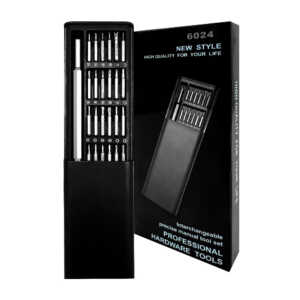 Kit de desarmador con 24 puntas intercambiables / professional hardware tools / 6024 / bbg-50097