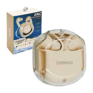 Audífonos inalámbricos bluetooth con estuche de carga transparente e indicador de batería, variedad de colores / demao / air66