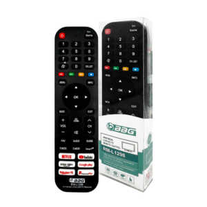 Control remoto universal bbg en color negro para televisión / rm-l1298 / bbg-60360