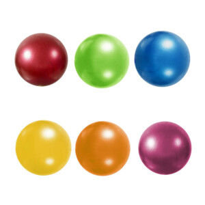 1pza Pelota lisa de látex, infantil, variedad de colores / 22cm / c3233