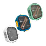 Tupper cuadrado lunch box con 3 compartimentos, cubiertos y capacidad de 1200ml, variedad de colores / kl-380