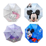 Paragua - sombrilla de bolsillo con estampado de personajes animados, variedad de modelos / lu4418