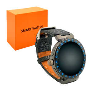 Smart watch redondo, correa con estampado y cargador magnético, variedad de colores / smart watch / lv02 / caja naranja