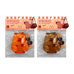 Juguete squeeze antiestrés con forma de capibara, variedad de colores / sa0132