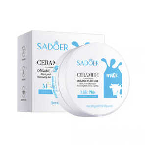 Caja con 30 pares de mascarillas para el contorno de los ojos sadoer con extracto de leche y ceramidas 80g / sd92434 / ceramide milk / eye mask