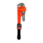 Llave fumetax stilson - perica de 14in color naranja con mango ergonómico / heavy duty