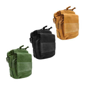 1pza Bolsa cangurera táctica colgante pequeña con 2 compartimentos y correa, variedad de colores / x052
