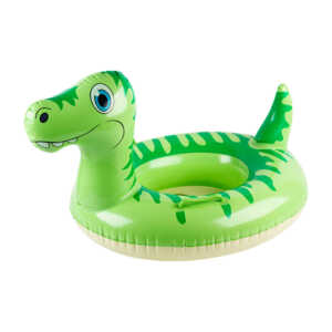 Salvavidas inflable infantil con 2 asas y diseño de dinosaurio, 75cm, variedad de modelos / baby boat / yyq-309