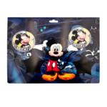 Set de globos para fiesta con temática de mickey mouse, incluye 2 globos de estrella, 2 globos estampados y 1 globo en forma de mickey / rui xi / bq437