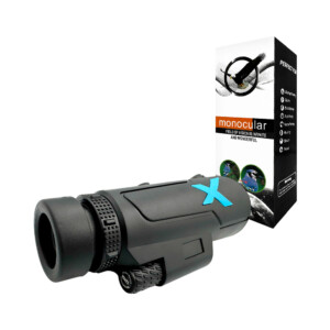 Telescopio monocular con amplitud y a prueba de agua, 12x50 / wyj07