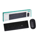Combo teclado y mouse inalámbricos buytiti con teclas redondas, 2.4g / dnsd-9307