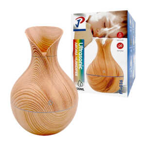 Humidificador ultrasónico con luz led y capacidad de 200ml / ultrasonic aroma humidifier / ft-036