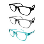 Par de lentes con armazón completo y aumento, para lectura, variedad de colores / g6169