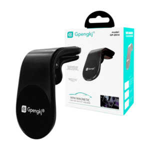 1pza Soporte magnético pequeño para celular, con pinza adherible en rejilla para coche, variedad de usos / gp-z614 / ontenck