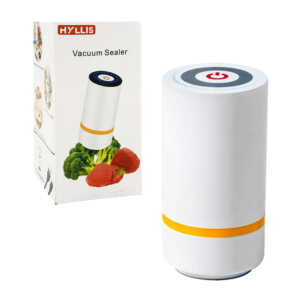 1pza Máquina pequeña cilíndrica selladora al vacío, para alimentos, variedad de usos / hyllis / hls-88221