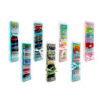 Caja con 7 pares de calcetines infantiles de 0-6 meses, variedad de diseños / lu7484 / 7 days socks / baby socks