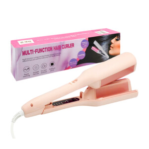 Tenaza rizadora de cabello con cierre de seguridad, variedad de colores / lu7559 / hair curler
