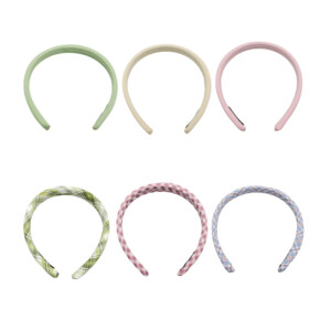 1pza diadema para el cabello delgada, lisa, acolchada, variedad de colores y modelos / lu9191 / handmade