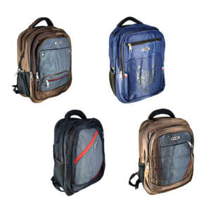 Mochila grande de 3-5 compartimentos, placa metálica, candado de seguridad antirrobo 3 dígitos y ranuras usb - auxiliar, variedad de modelos y colores / rik-fy-12#