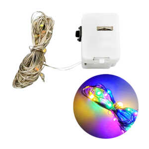 1pza Tira con luz rgb, blanca o cálida de alambre de cobre, 2.9m para decoración / tt019-2 / tt019-3