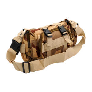 1pza Mochila mediana táctica con 4 compartimentos, estampado de camuflaje y correa colgante, variedad de colores / x250 / x507