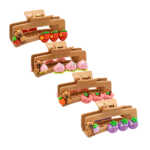 1pza Pinza rectangular con figuras decorativas de frutas y capibaras para el cabello, variedad de modelos / xc-2