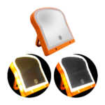 Espejo plegable touch con luz led y forma de rebanada de pan para maquillaje / 220606130063063
