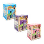 1pza Alcancía decorativa infantil estilo caja fuerte, de plástico, con diseño sorpresa, variedad de diseños / happy savings / mi ni saving