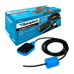 1pza Flotador eléctrico sin plomo para tinacos, con cable de tres metros, variedad de funciones / sanplom / 8569
