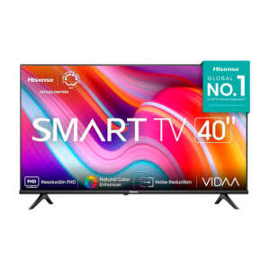 Pantalla smart tv hisense vidaa full hd de 40 pulgadas serie a4 / hisense vidaa / 40a4kv