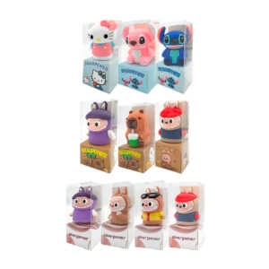 1pza sacapuntas de goma con diseño en forma de personajes animados, variedad de modelos / 5203 / sharpener / 352035 / sac6