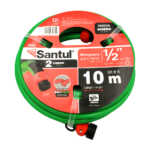 1pza Manguera santul para jardinería de doble capa con 12.7mm de diámetro y 10m de longitud, variedad de usos / santul / 5660