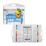 Estuche con 48 plumones de colores con punta suave a base de agua / washable marker / 306850