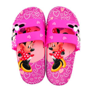 Par de sandalias tipo chanclas infantiles con diseño de minnie / 81267