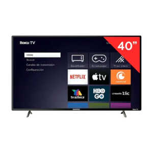 Pantalla smart tv roku de 40 pulgadas, alta definición control remoto / roku 40 / 829610008592