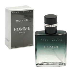Perfume para caballero mark him de 30ml - 1oz, variedad de aromas / e031 / pure black / homme parfum