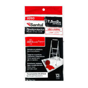 1pza Protector de plástico santul de uso ligero con 7.5 x 2 metros de área, variedad de usos / 9260 / 0325