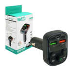 Transmisor bluetooth con radio mp3, 2 puertos usb y luces rgb para auto-coche / car mp3 player / taja / acc-20104