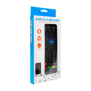 Control remoto universal 2 en 1 con teclado inalámbrico, 2.4g / air fly mouse