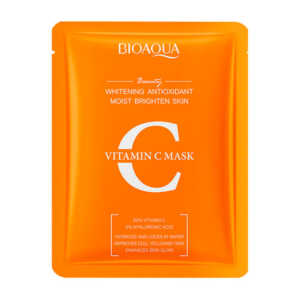 1pza mascarilla bioaqua con vitamina C antioxidante e ideal para el blanqueamiento de la piel / bqy08114 / vitamin c mask