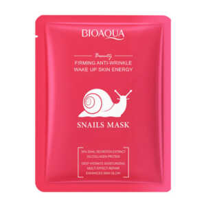 1pza mascarilla bioaqua anti-arrugas con baba de caracol y colageno / bqy08169 / snails mask / bqy08169