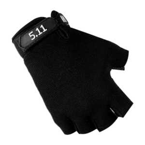 Par de guantes con formato incompleto, protección en las palmas y velcro ajustable, variedad de modelos / 5.11 / tactical series