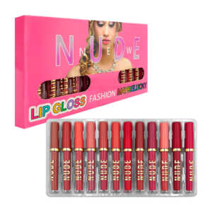 Paquete con 12 labiales líquidos en tono matte new nude, variedad de tonos / maybelucky / cy-214312 / 632143