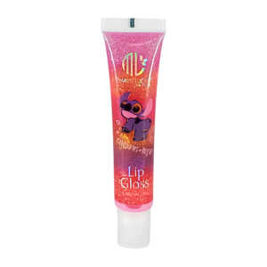 1pza Gloss / brillo labial con diamantina, aroma y estampado de stitch, 15g / maybelucky / cy-1310