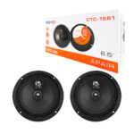 Par de parlantes - bocinas - altavoces de rango medio 6.5 pulgadas, 105-580w / per voi / ctc-1681