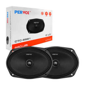 Par de parlantes ovalados super potentes pervoi de 6x9 pulgadas, 153x165x81mm, 880w / ctc-6981