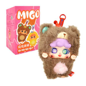 Llavero peluche afelpado coleccionable tipo migo, variedad de modelos / qz228 / f-15 / happy ghost