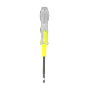 1pza Desarmador / destornillador metálico con mango de plástico transparente, variedad de modelos y puntas / 13cms / db8490