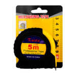 1pza Cinta métrica / flexómetro bicolor ajustable, con asa agarradera, y capacidad de 5m, variedad de usos / measuring tape / jc8965